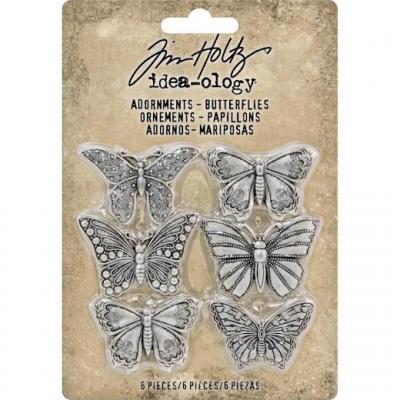 Idea-ology Tim Holtz - Adornments Butterflies